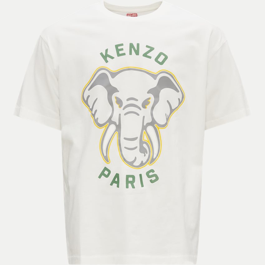 Kenzo T-shirts FD65TS0064SG OFF WHITE